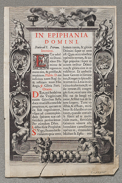 In the Ephiphany of the Lord (In epiphania domini) Slider Image 1